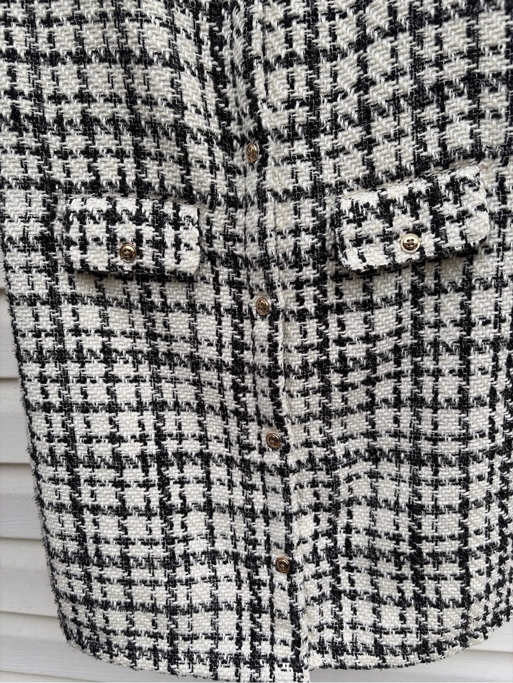 Gymboree Girls Size 12 Tweed Dress Black Ivory Holiday Christmas Church - Picture 3 of 5